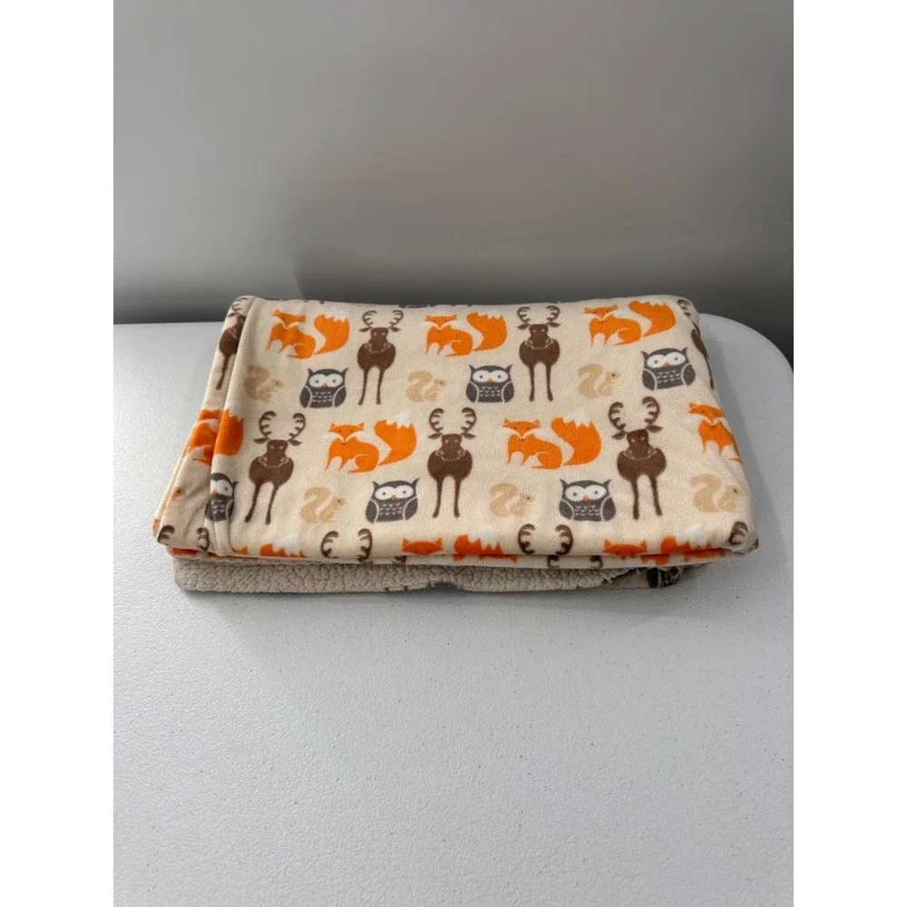 Baby Vision Woodland Animal Baby Blanket 30